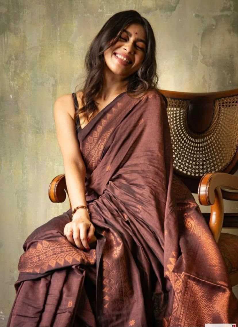 Lichi Silk Designer Saree
