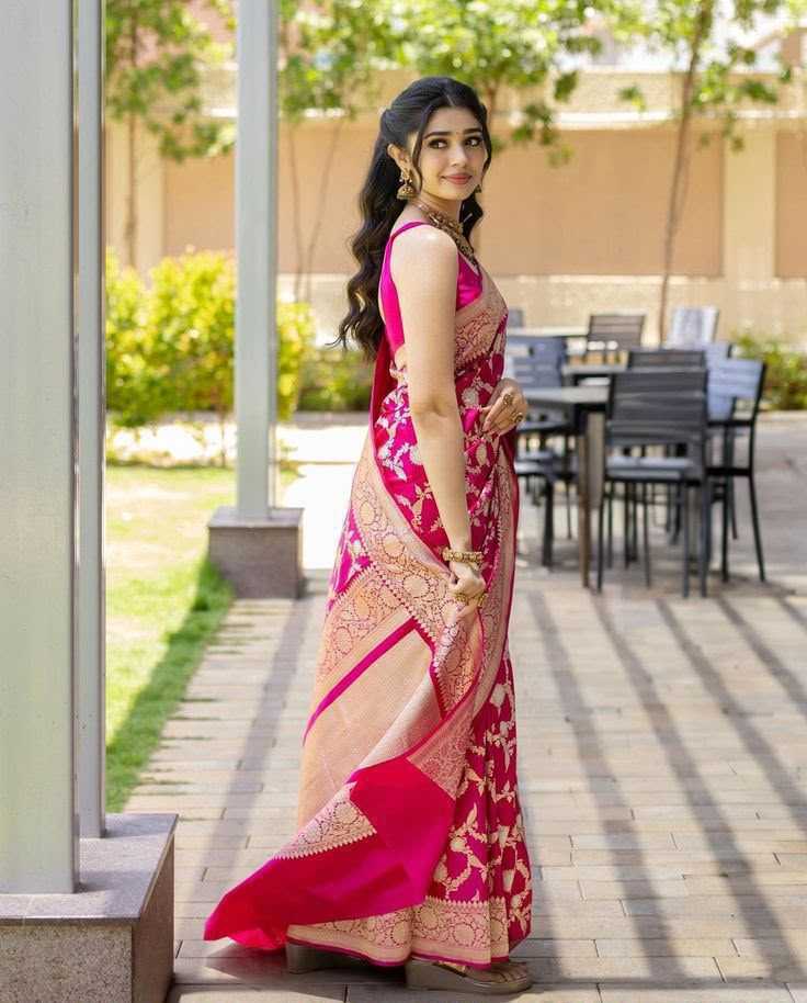 Lichi Silk Party Wear Saree