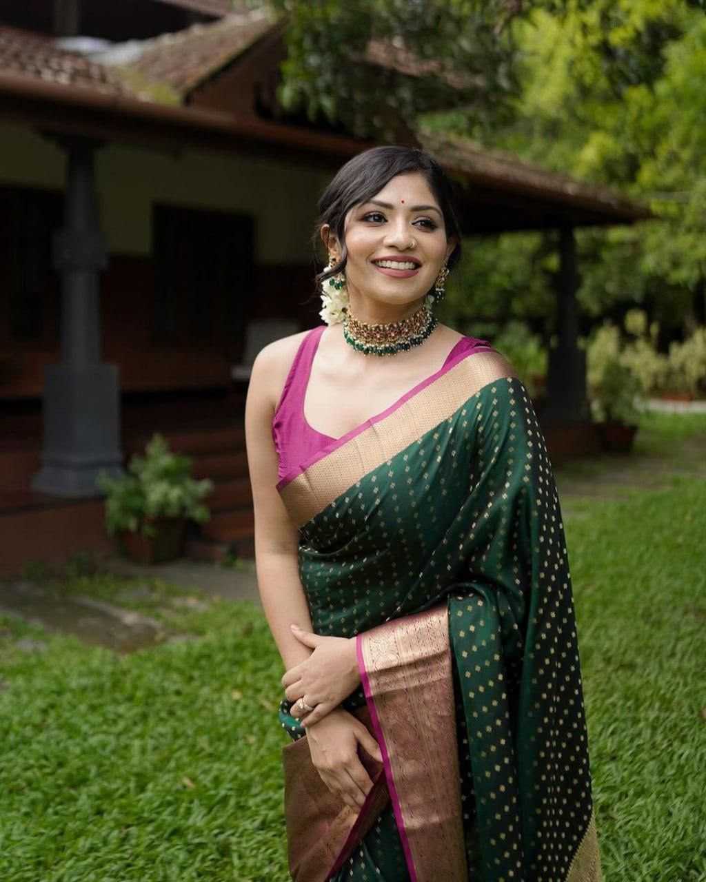 Lichi Silk Soft Saree 6047