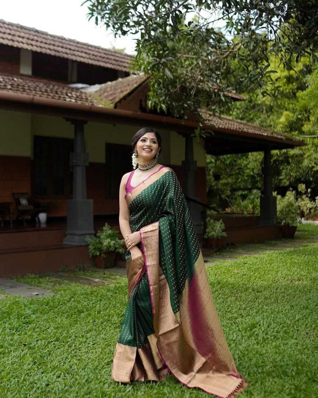 Lichi Silk Soft Saree 6047