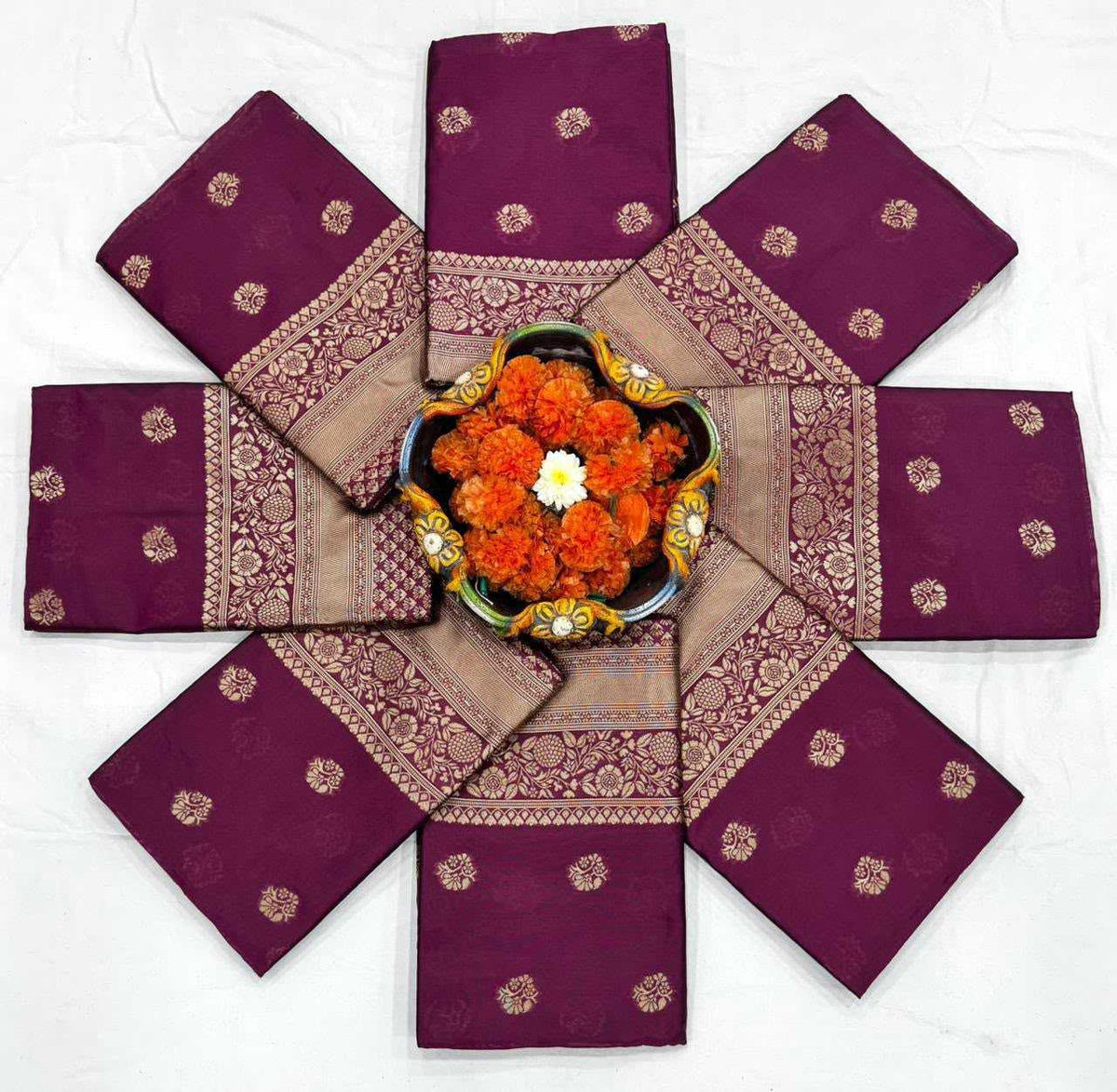 Lichi Silk Soft Saree 6063