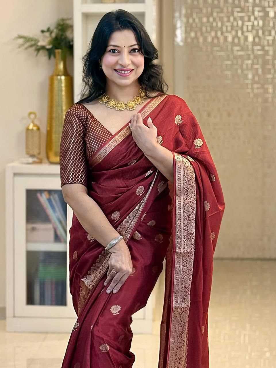 Banarasi Soft Silk Designer Saree