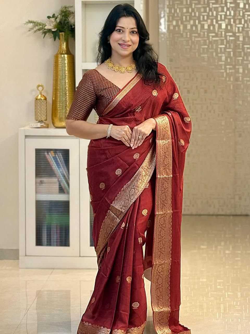 Banarasi Soft Silk Designer Saree