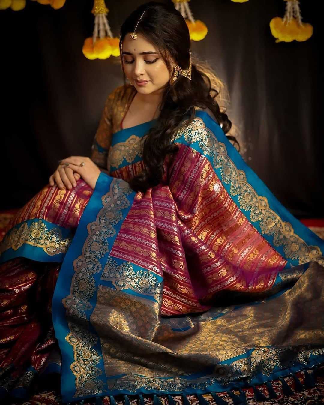 Lichi Silk Soft Saree 6088