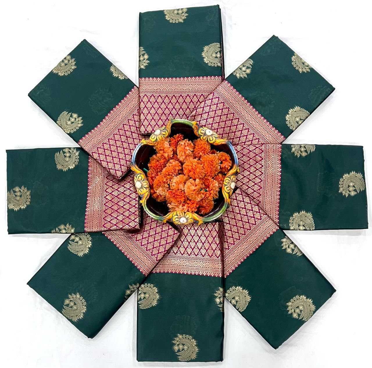 Lichi Silk Party Wear Saree