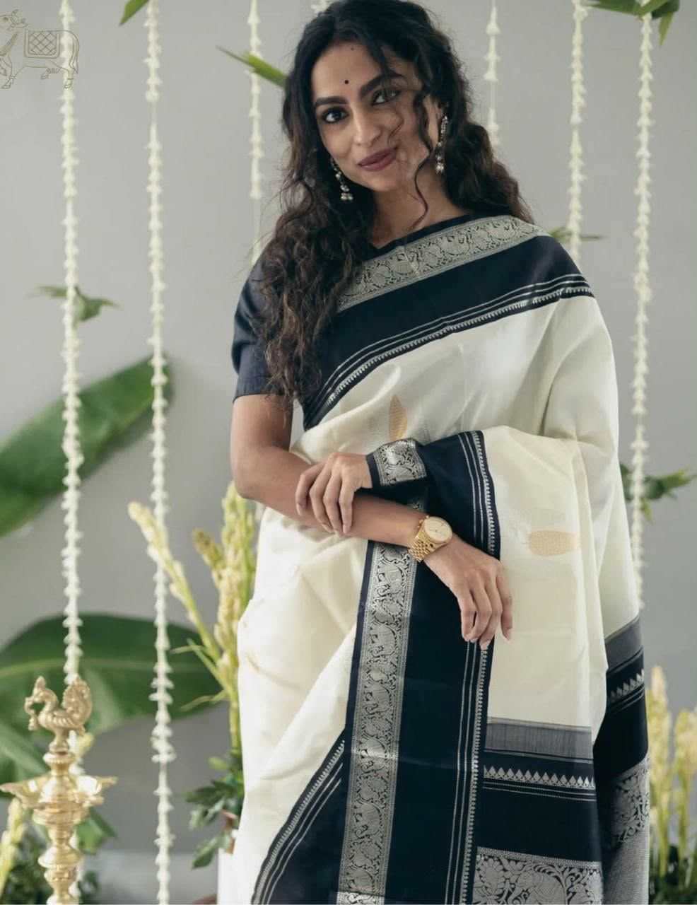 Lichi Silk Fancy Saree