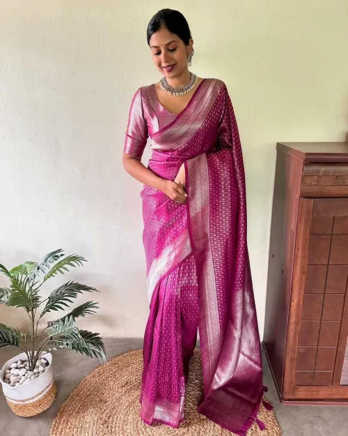 Lichi Silk Soft Saree 7002