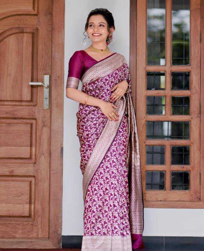 Lichi Silk Designer Saree