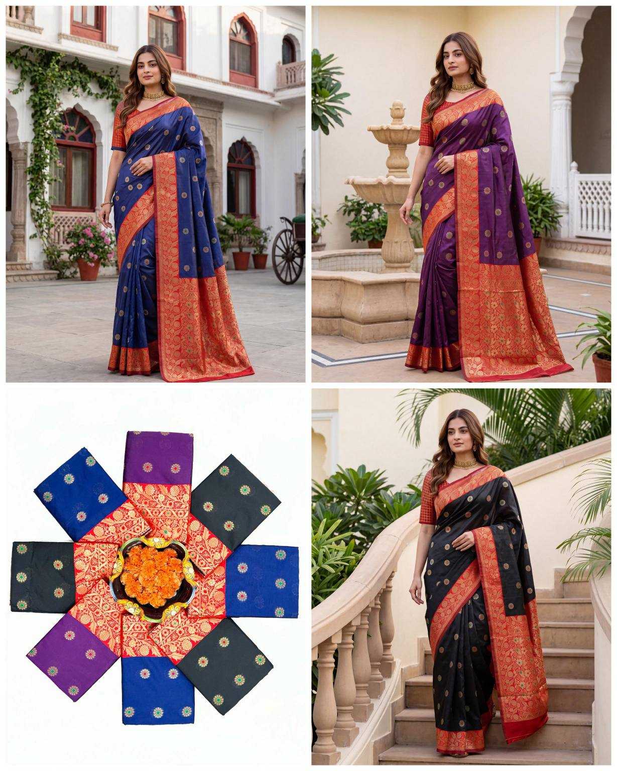 Lichi Silk Soft Saree