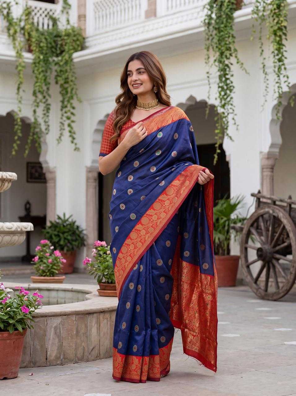 Lichi Silk Soft Saree