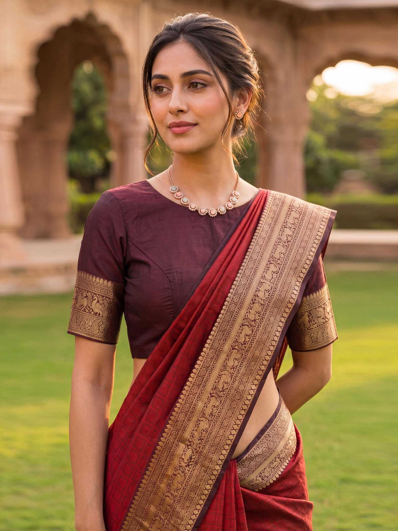 Lichi Silk Soft Saree
