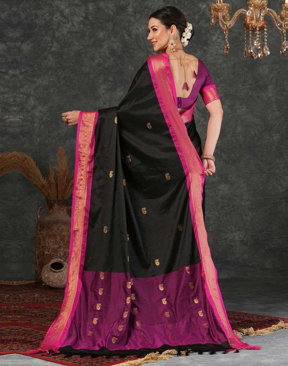 Lichi Silk Designer Saree