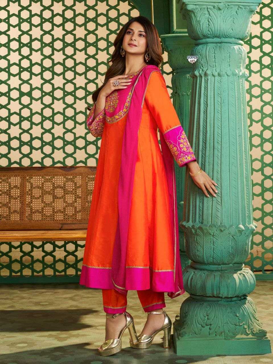 Chanderi Cotton Designer Kurti