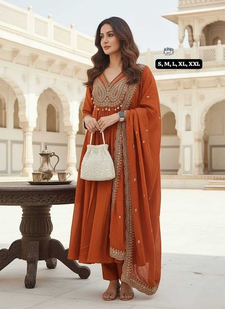 Vichitra Silk Designer Kurti 2133
