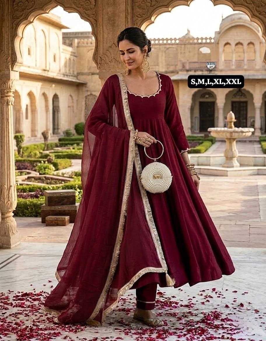 Chanderi Silk Festive Kurti