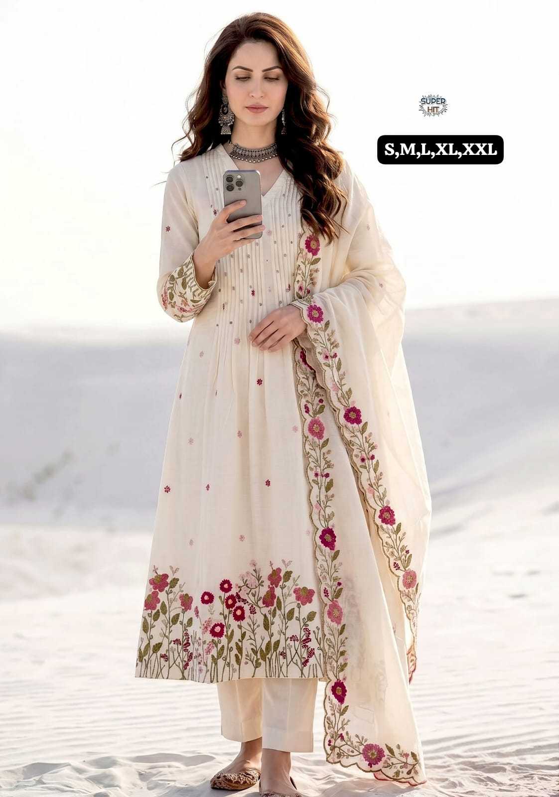 Chanderi Silk Designer Kurti