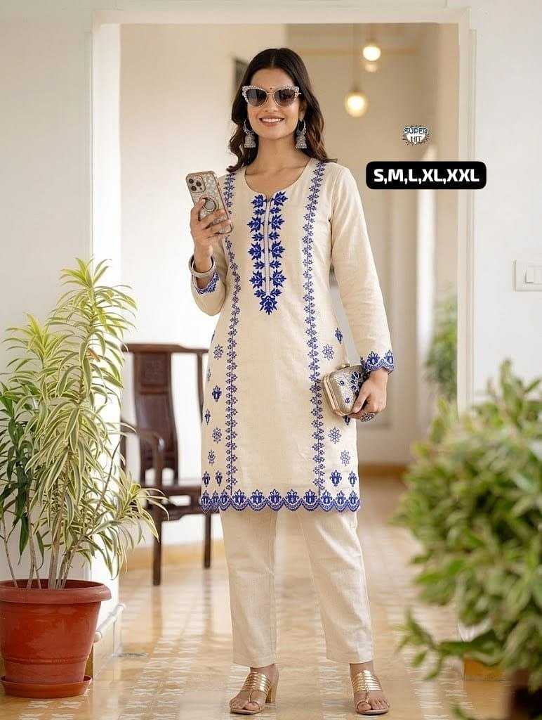Chanderi Silk Festive Kurti