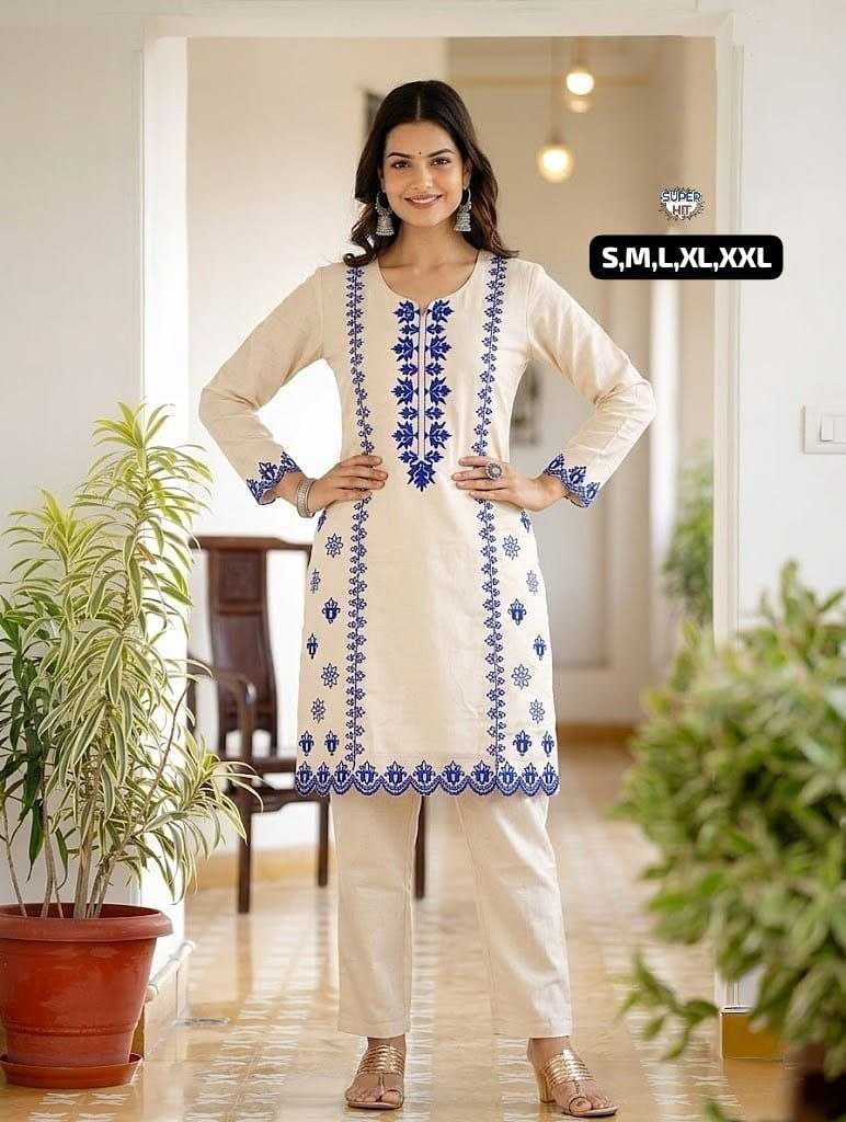 Chanderi Silk Festive Kurti