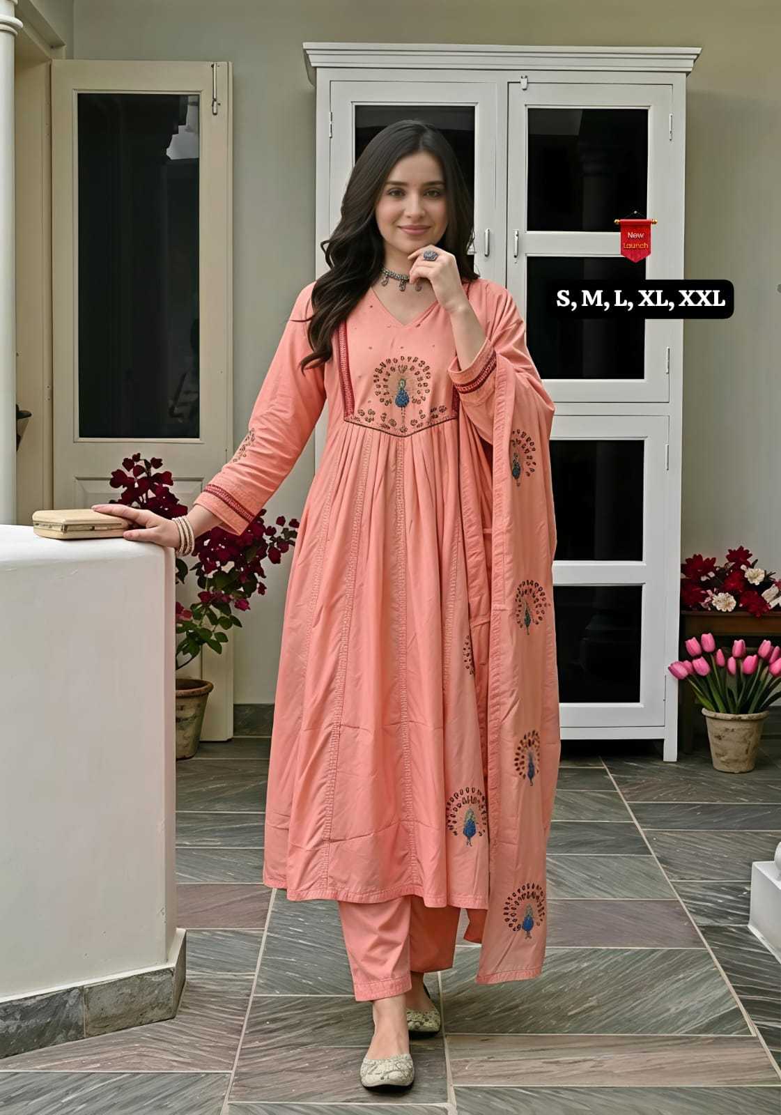 Chanderi Silk Designer Kurti
