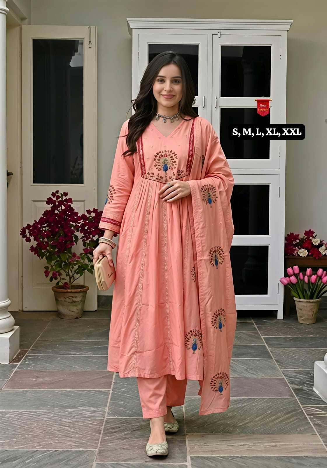 Chanderi Silk Designer Kurti