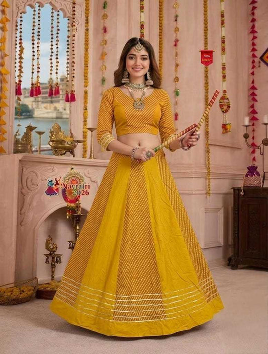 Aanya Pure Cotton Designer Lehenga