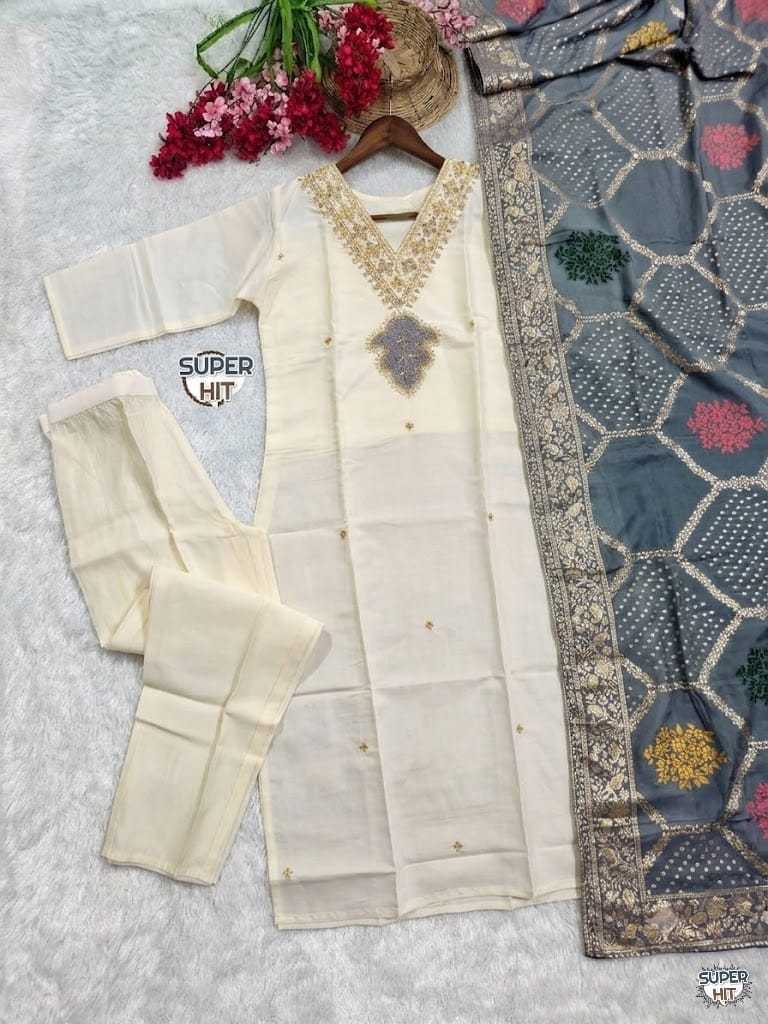 Viscose Chanderi Party Wear Kurti