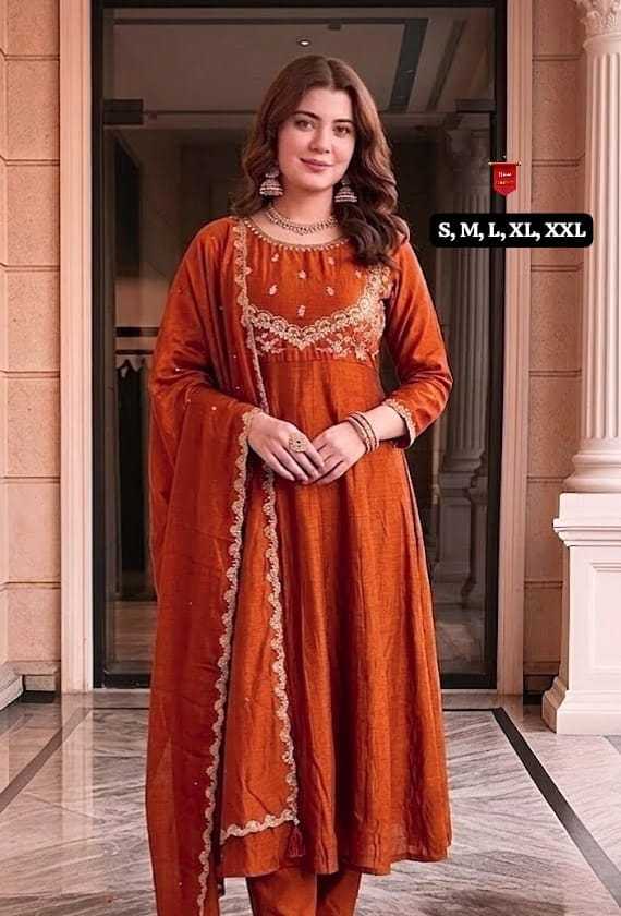 Aishvika Vichitra Silk Designer Kurti