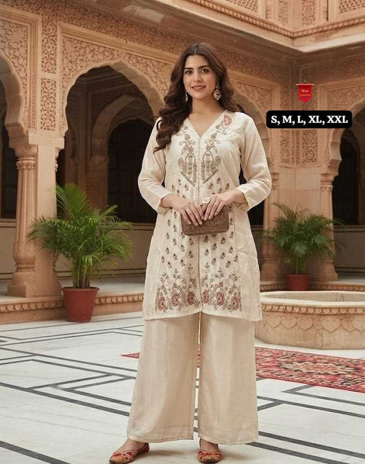 Alankhita Premium Silk Kurti