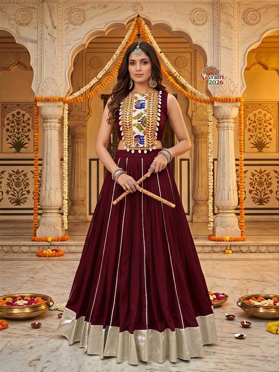 Amaira Pure Rayon Designer Lehenga