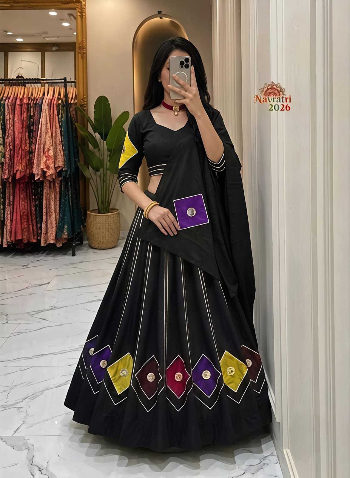 Amrita Heavy Roman Silk Designer Lehenga