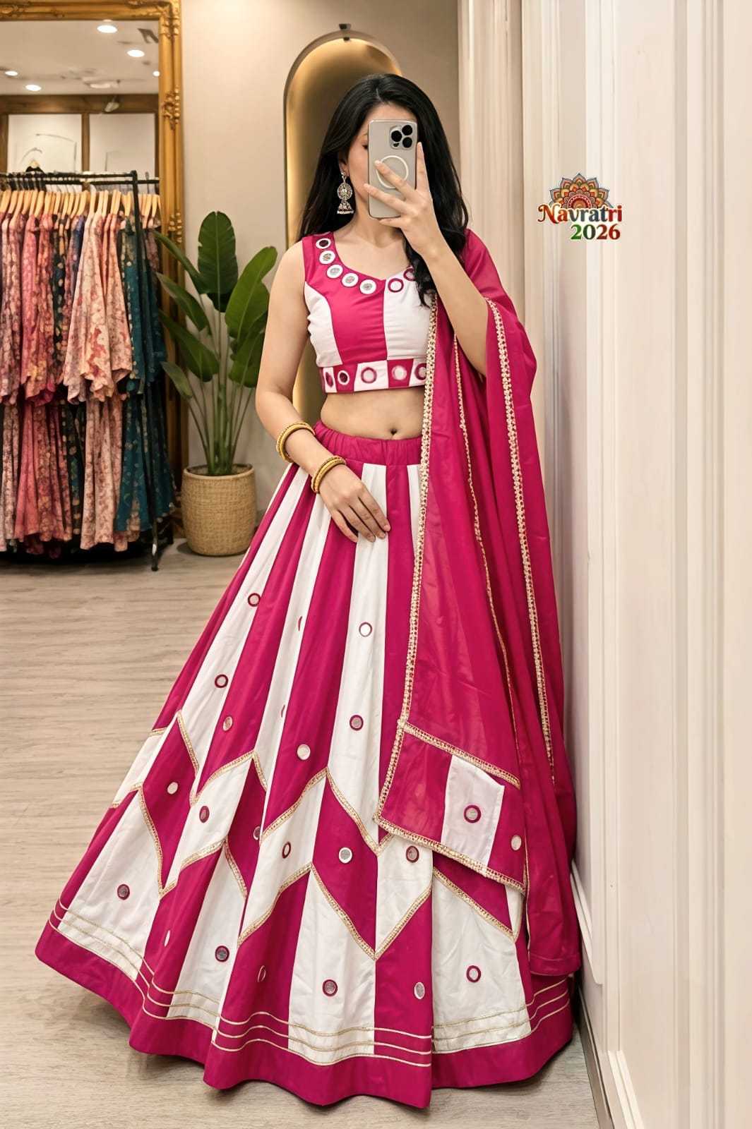 Anahita Heavy Roman Silk Designer Lehenga