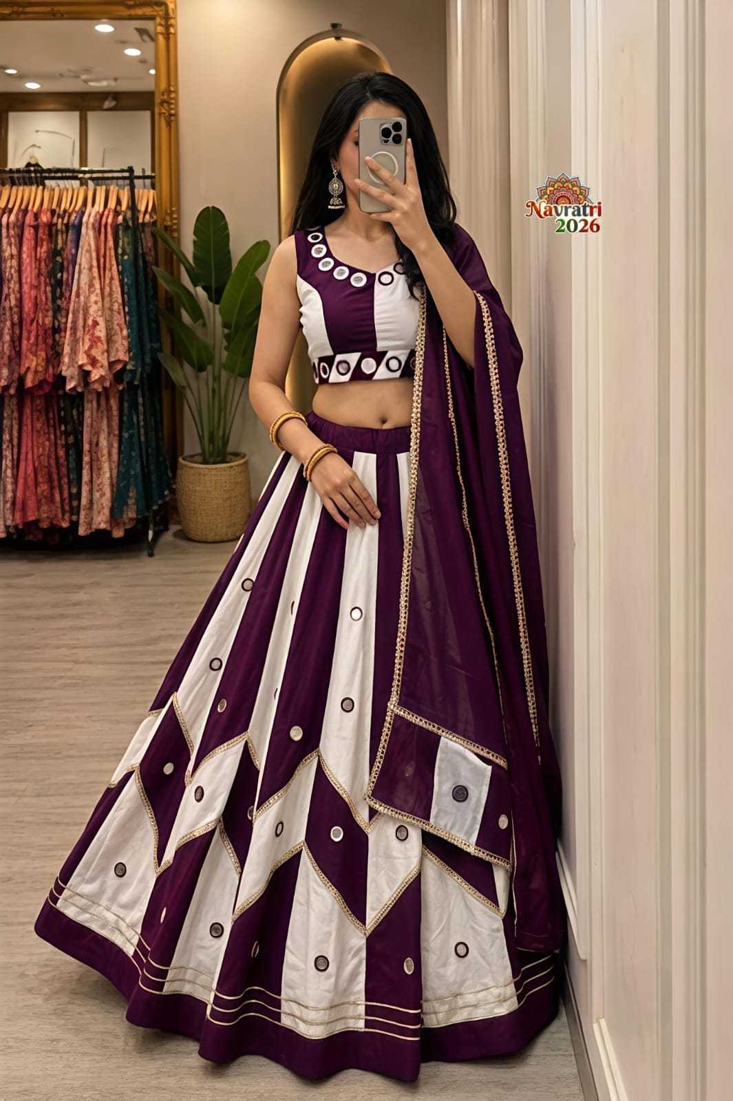 Anahita Heavy Roman Silk Designer Lehenga