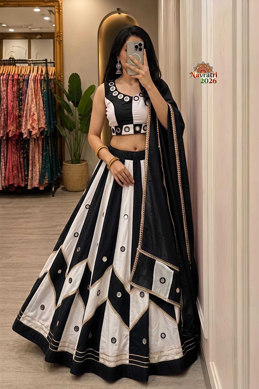 Anahita Heavy Roman Silk Designer Lehenga