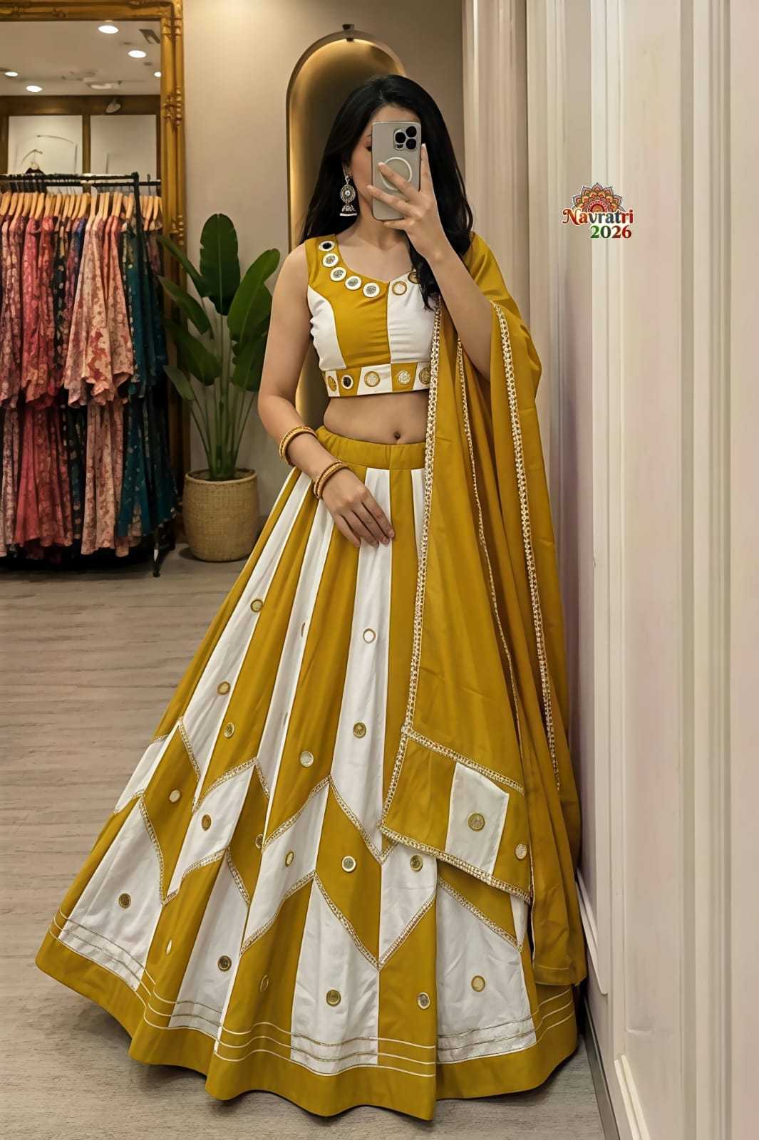 Anahita Heavy Roman Silk Designer Lehenga