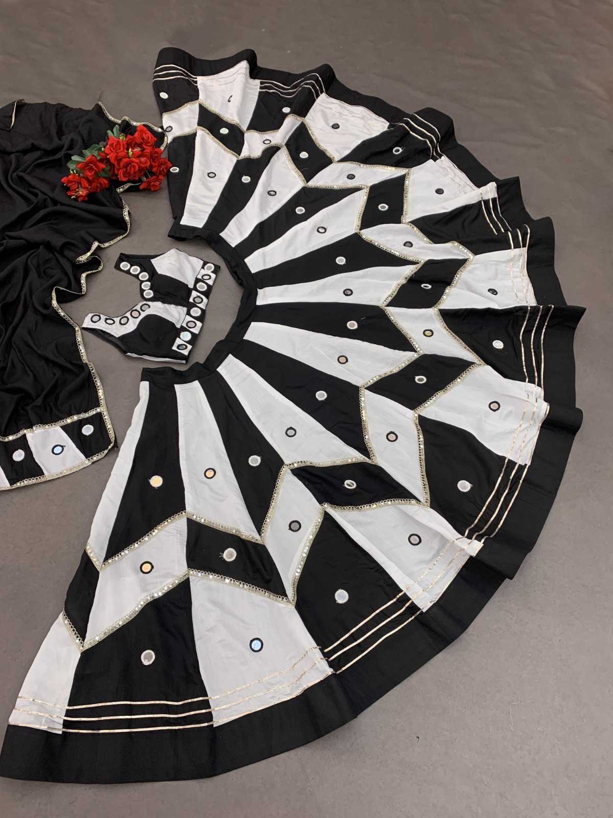 Anahita Heavy Roman Silk Designer Lehenga
