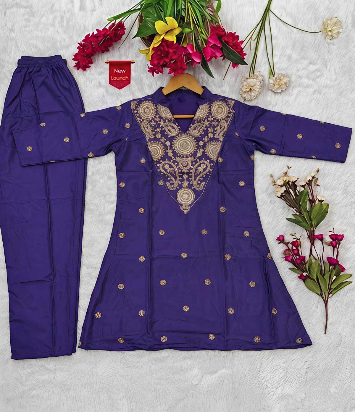 Aranyika Premium Silk Co-ord Set