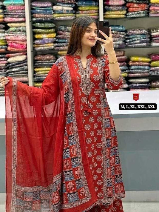 Arshika Cotton Designer Kurti