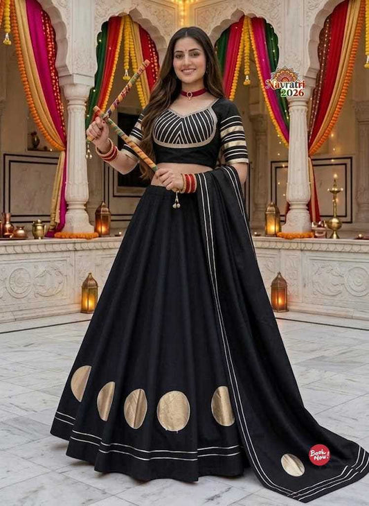 Barkha Heavy Roman Silk Designer Lehenga