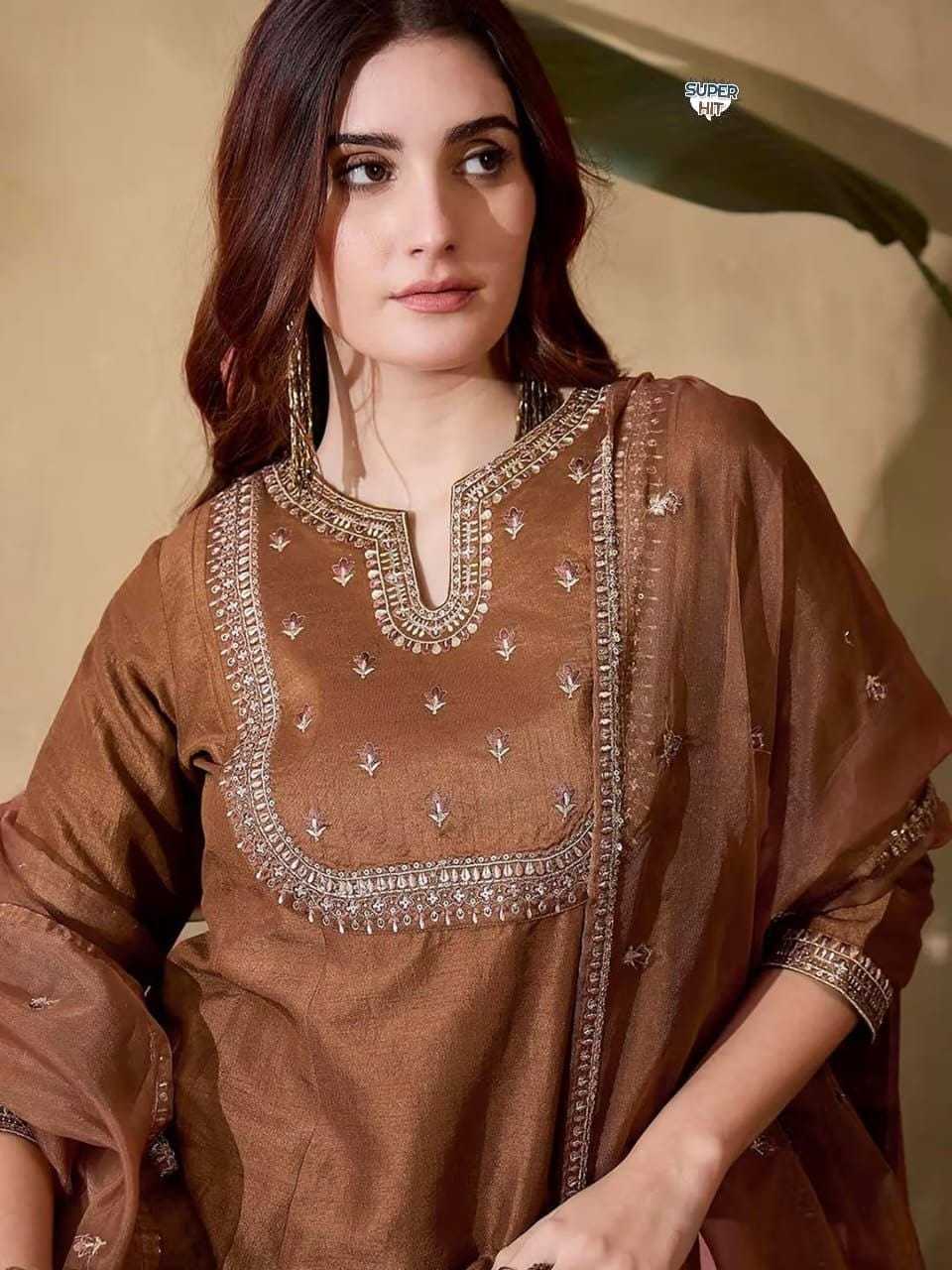 Bhanushika Vichitra Silk Designer Kurti