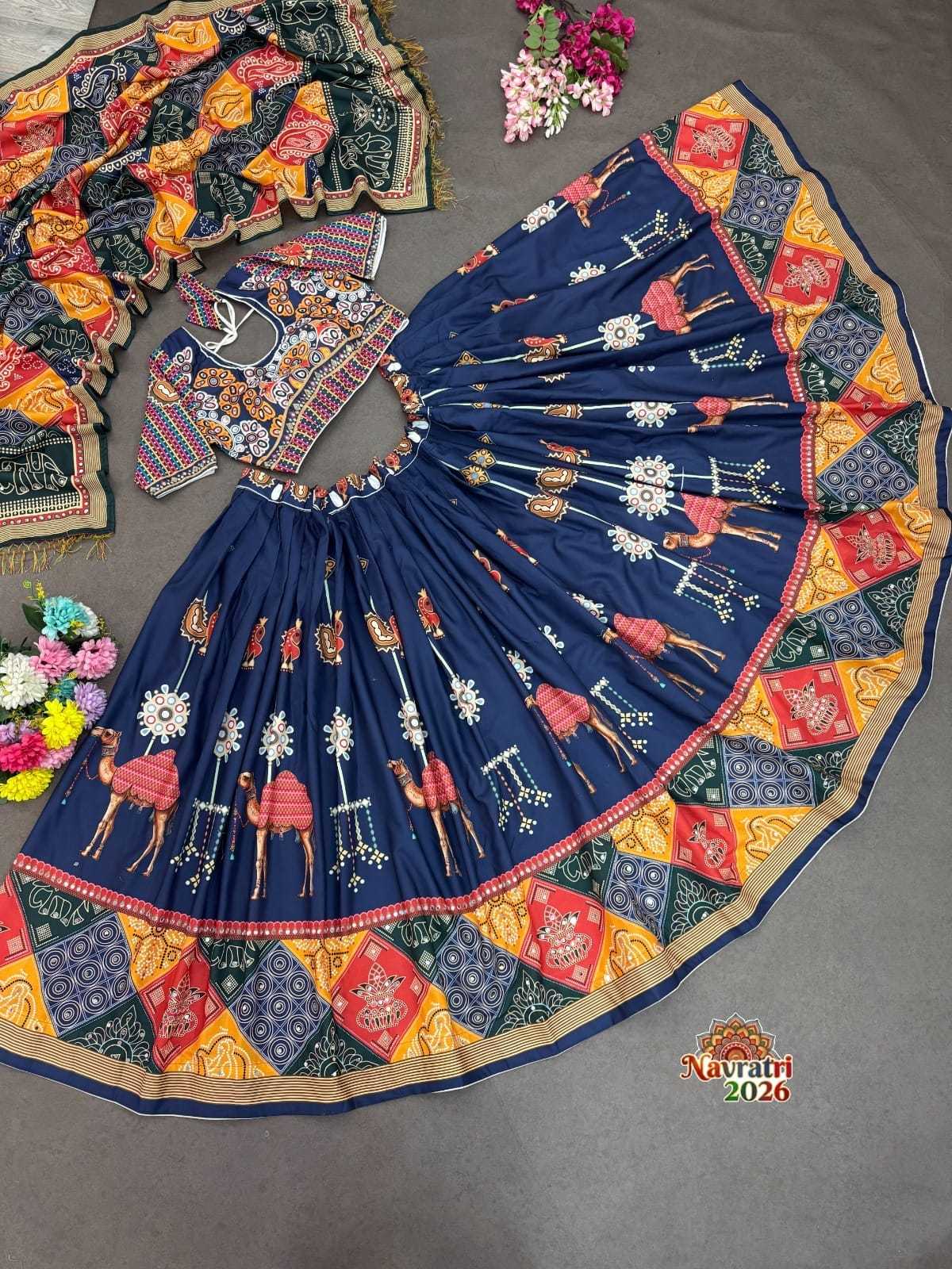 Bhavya Cotton Designer Lehenga