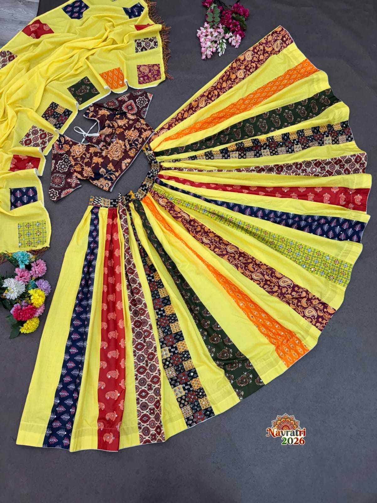 Bhavya Cotton Designer Lehenga