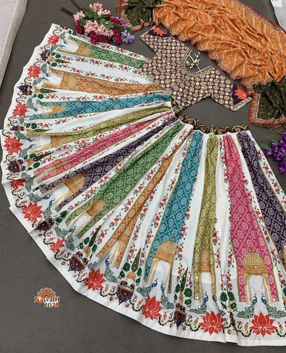 Bhavya Cotton Designer Lehenga