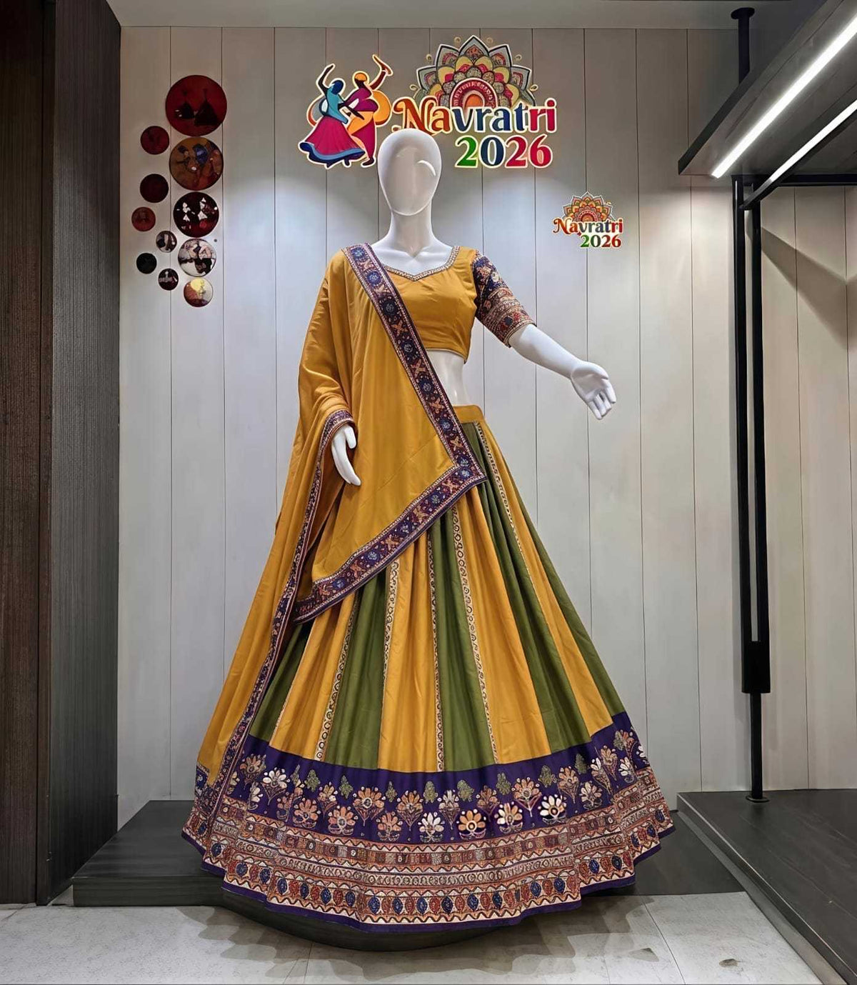 Bhavya Cotton Designer Lehenga