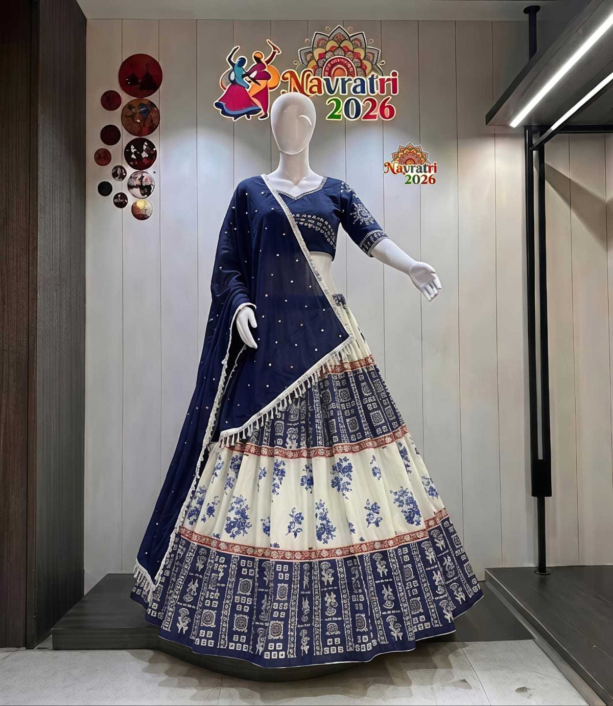 Bhavya Cotton Designer Lehenga