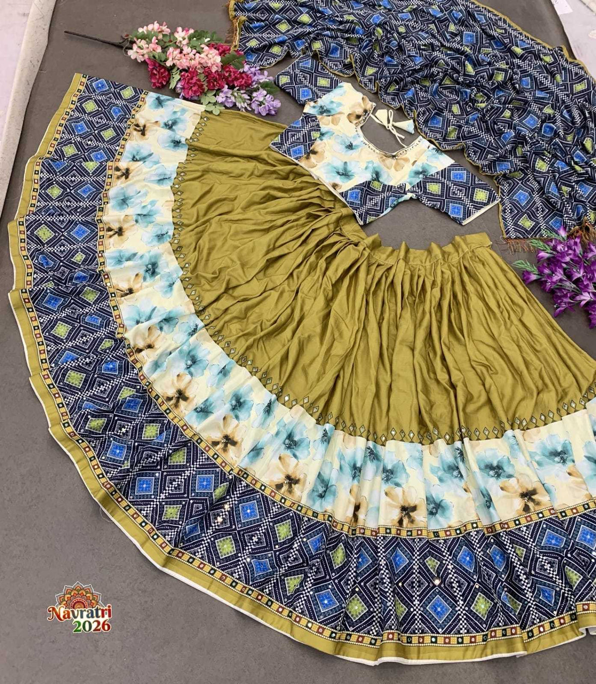 Bhavya Cotton Designer Lehenga