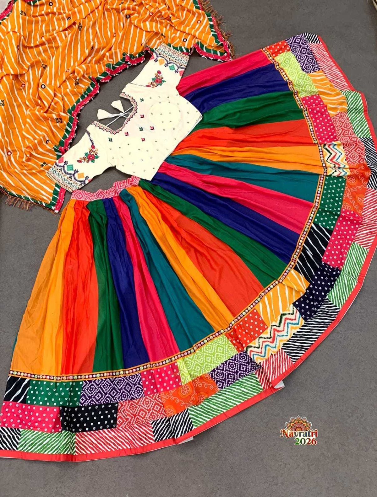 Bhavya Cotton Designer Lehenga