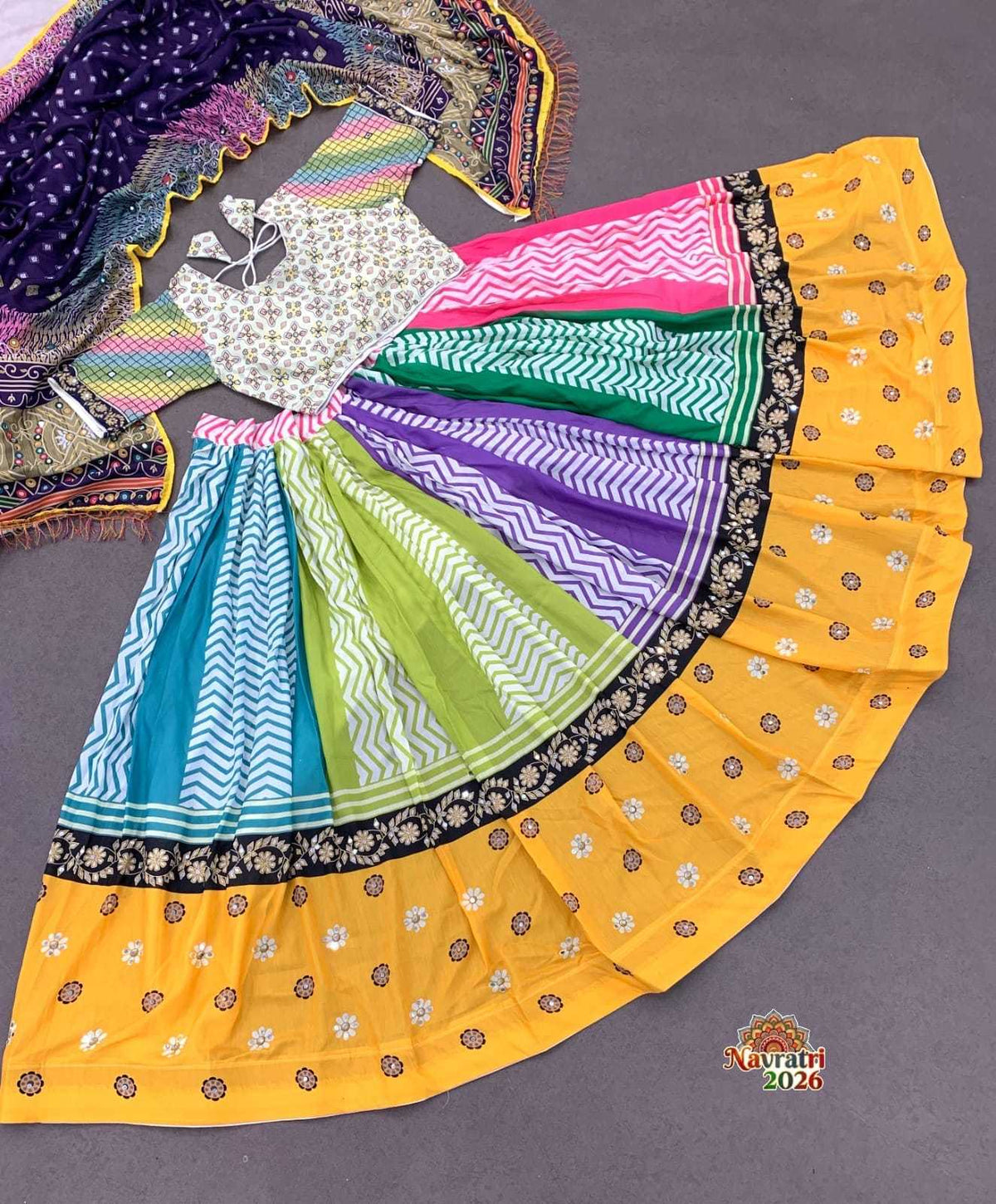 Bhavya Cotton Designer Lehenga
