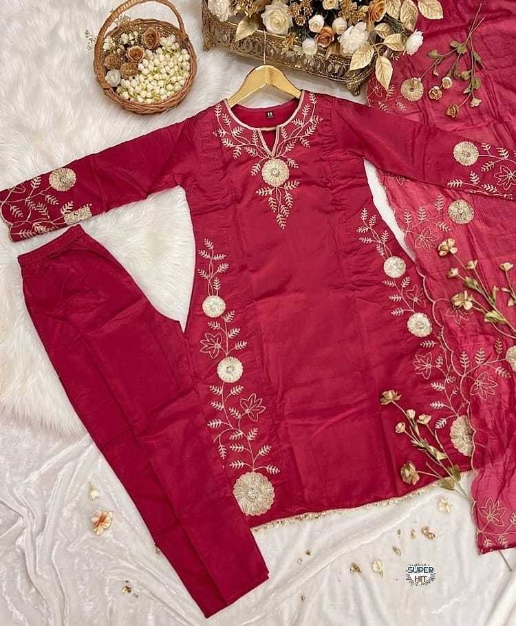 Chanderi Silk Designer Kurti