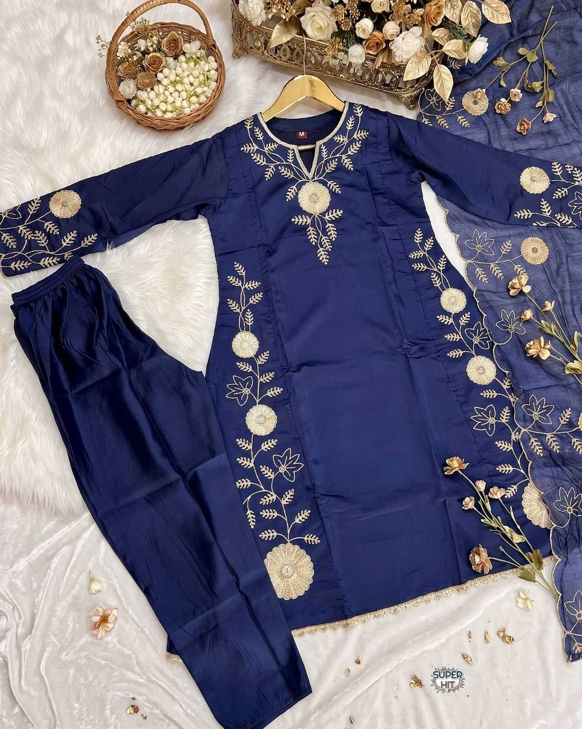 Chanderi Silk Designer Kurti