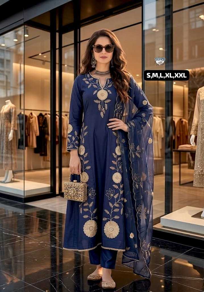 Chanderi Silk Designer Kurti